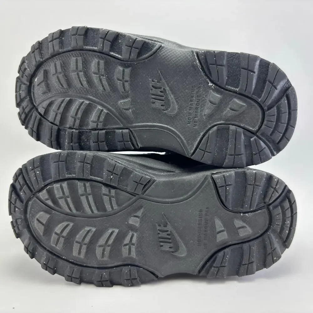 NIKE “Manoa” Black Leather Toddler Boots Size 5C